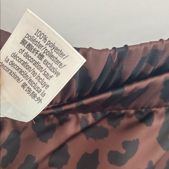 PINK Victoria's Secret Satin Pull-On Trouser Pants Leopard Print Trousers XXL - Picture 5 of 16